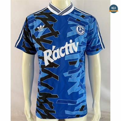 Max Maillot Retro 1992-93 Schalke 04 Domicile