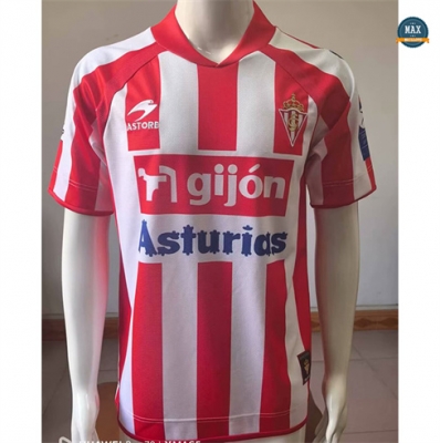 Max Maillots Retro 2008-09 Sporting Gijon Domicile