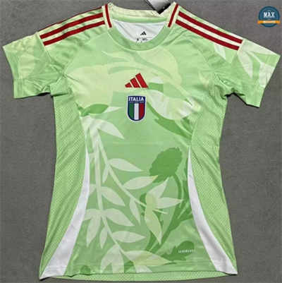 Max Maillot Italie Femme Vert 2025/26