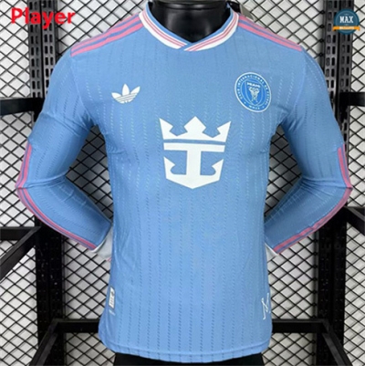 Max Maillots Player Version 2025/26 Inter Miami Third Manche Longue