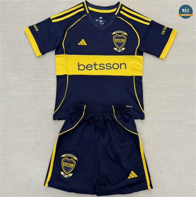 Max Maillots Boca Juniors Enfant Domicile 2025/26