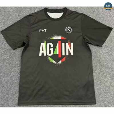 Max Maillot Naples Édition Champion Noir 2025/26