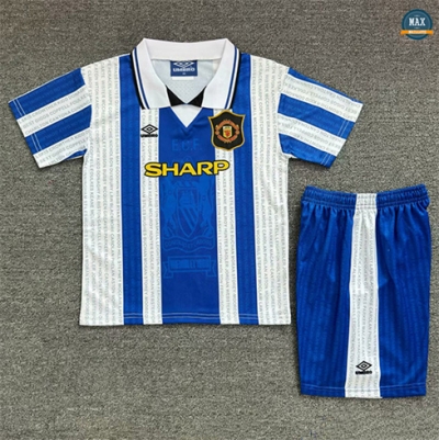 Max Maillot Rétro 1992-96 Manchester United Enfant Third