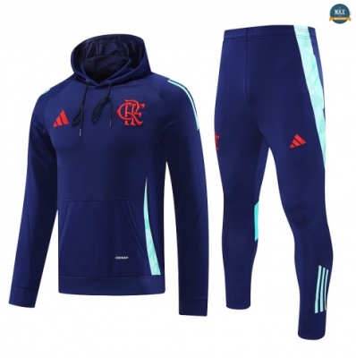 Maxmaillots Sweatshirt à capuche Flamengo 2025/26 Bleu/Vert discout