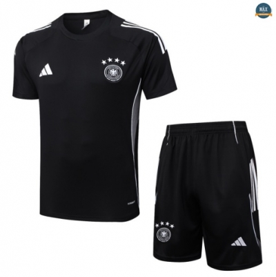 Maxmaillots Training Allemagne + Short 2025/26 Noir/Blanc Online