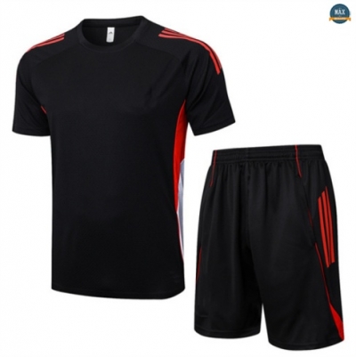 Maxmaillots Training Bayern Munich + Short 2025/26 Noir/Rouge Online