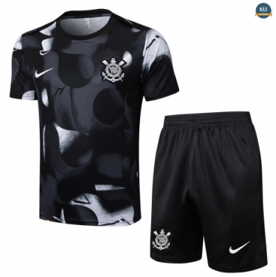 Maxmaillots Training Corinthiens + Short 2025/26 Noir/Blanc Online