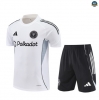 Maxmaillots Training Inter Miami + Short 2025/26 Blanc/Noir personnalisé