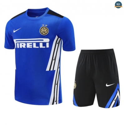 Maxmaillots Training Inter Milan + Short 2025/26 Bleu/Noir/Blanc personnalisé
