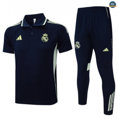 Maxmaillots Training Polo Real Madrid 2025/26 Vert/Vert personnalisé