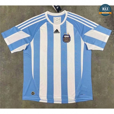 Max Maillot Rétro 2010 Argentine Domicile