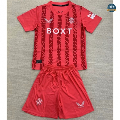 Max Maillot Rangers FC Enfant Gardien de but Rouge 2024/25