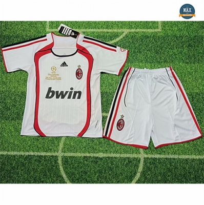 Max Maillot Retro 2006-07 AC Milan Enfant Exterieur
