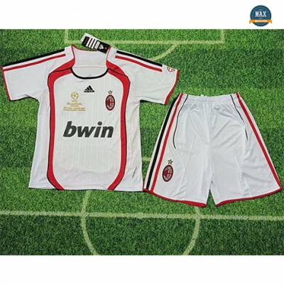 Max Maillot Retro 2006-07 AC Milan Enfant Exterieur