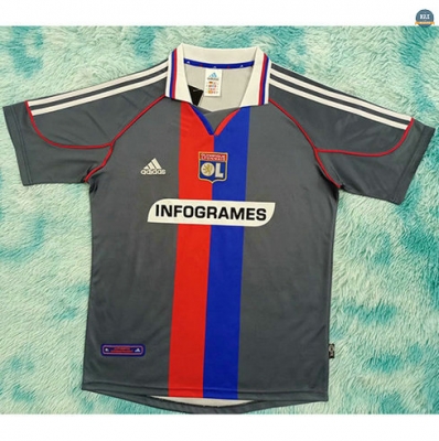 Max Maillot Rétro 2000-01 Lyon Exterieur