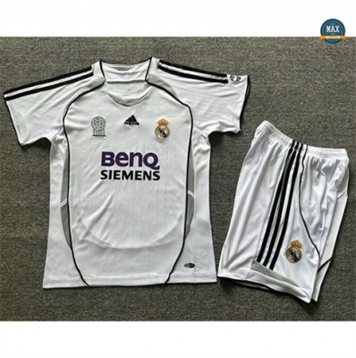 Max Maillots Retro 2006-07#Real Madrid Enfant Domicile