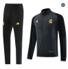 Marque Max Veste Survetement Enfant Real Madrid 2024/25 gris foncé pas cher fiable