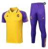 Vente Max Maillot Real Madrid + Pantalon 2024/25 Training jaune pas cher fiable