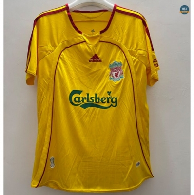 Max Maillot foot Retro 2006-07 Liverpool maillot jaune