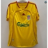 Max Maillot foot Retro 2006-07 Liverpool maillot jaune