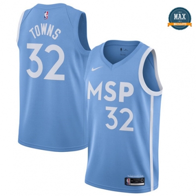 Max Karl-Anthony Towns, Minnesota Timberwolves 2019/20 - City Edition