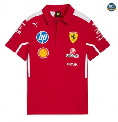 Max Maillots Polo Scuderia Ferrari 2025/26