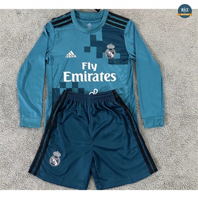 Maillot Retro 2017-18 Real Madrid Enfant Third Manche Longue