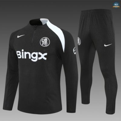 Acheter Max Survetement Enfant Chelsea 2025/26 Noir/BlanC
