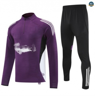 Achat Max Survetement Manchester United 2025/26 Violet/Noir/BlanC
