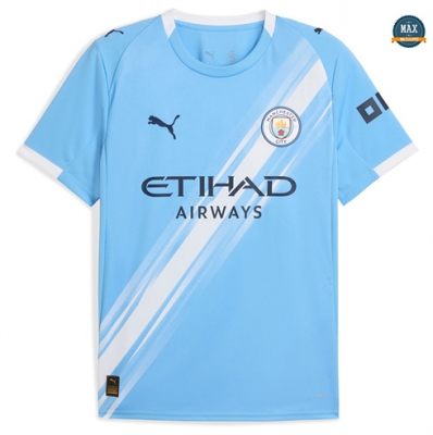 Max Maillot Manchester City Domicile Bleu 2025/26