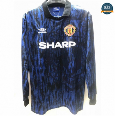 Max Maillots Classic 1993 Manchester United Exterieur Manche Longue
