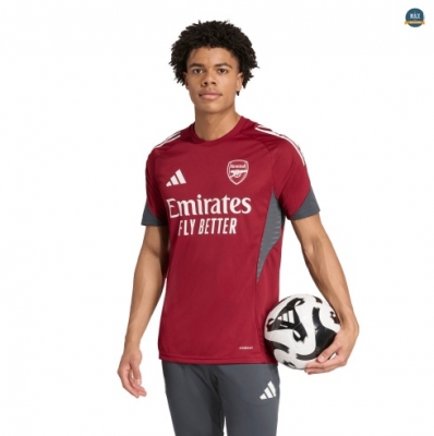 Max Maillot Arsenal Training Rouge 2025/26