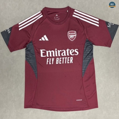 Max Maillot Arsenal Training Rouge 2025/26