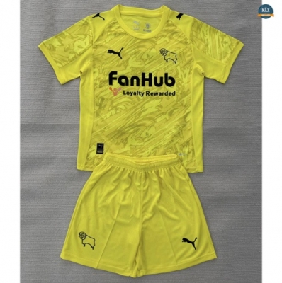 Max Maillots Derby County Enfant Gardien De But Jaune 2025/26