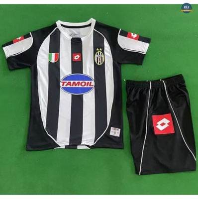 Max Maillot Retro 2002-03 Juventus Enfant Domicile