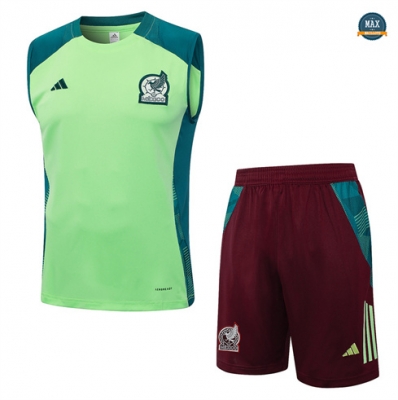 Achetés Max Maillot Training Mexique Ensemble Short Débardeur 2024/25 vert