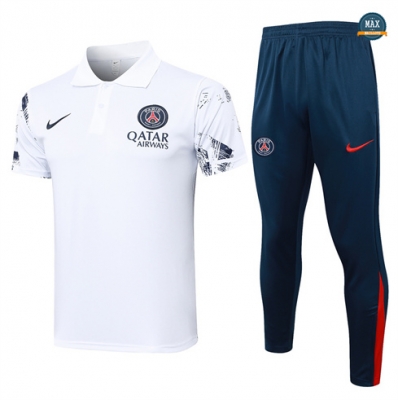 Achetés Max Maillot Training Polo Paris Paris Saint Germain 2024/25 Blanc