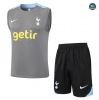 Vendre Max Maillot Training Tottenham Hotspur Ensemble Short Débardeur 2024/25 gris foncé