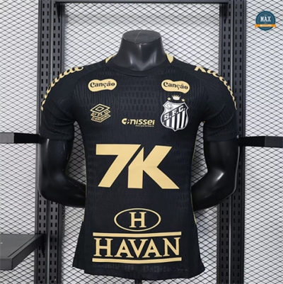 Max Maillot Player Version 2025/26 Santos Noir