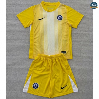 Max Maillot Chelsea Enfant Gardien de but Jaune 2025/26