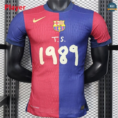 Max Maillots Retro 1989 Barcelone Player Domicile