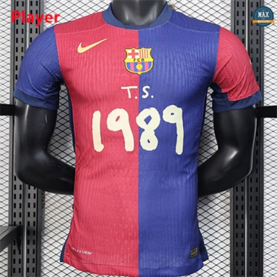 Max Maillots Retro 1989 Barcelone Player Domicile