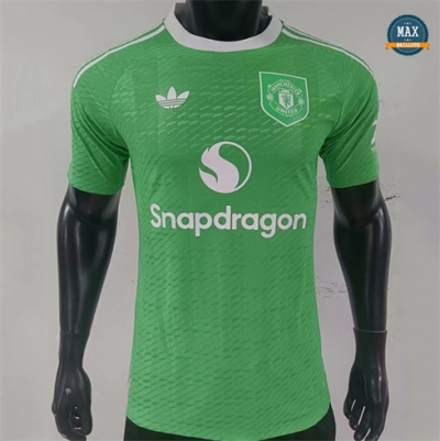 Max Maillot Manchester United Player Gardien de but Vert 2025/26
