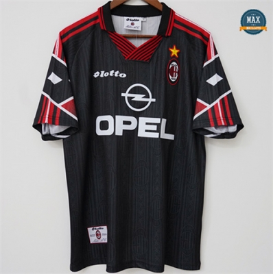 Max Maillots Retro 1997-98 AC Milan Spécial Noir