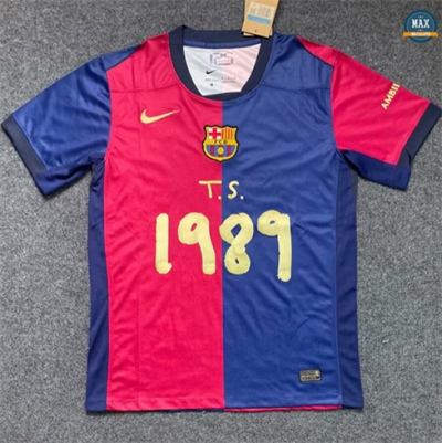 Max Maillots Retro 1989 Barcelone Domicile