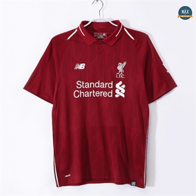 Maillot Retro Foot 2018-19 Liverpool Domicile