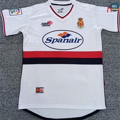 Max Maillots Retro 2001-02 Mallorca Blanc
