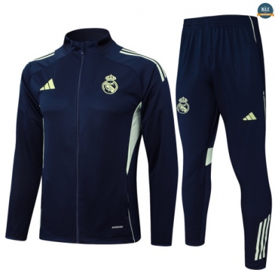 Maxmaillots Veste Survetement Enfant Real Madrid 2025/26 Vert/Vert personnalisé