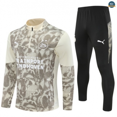 Maxmaillots Survetement PSV Eindhoven 2025/26 Jaune/Noir discout