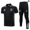 Maxmaillots Training Polo Allemagne 2025/26 Noir/Blanc Pas Chere